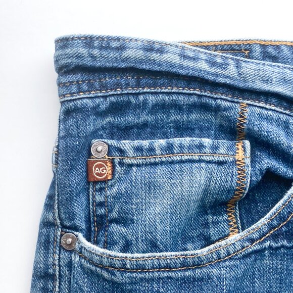 AG Adriano Goldschmied Hero Relaxed Fit Cotton Jeans - Picture 9 of 12